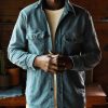 i+w woven shirts The Griffin Workshirt In Spruce Shirts