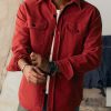 i+w woven shirts The Griffin Workshirt In Faded Red Shirts