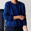 i+w knits Lana Raglan Sweatshirt In Klein Blue Knits & Sweaters