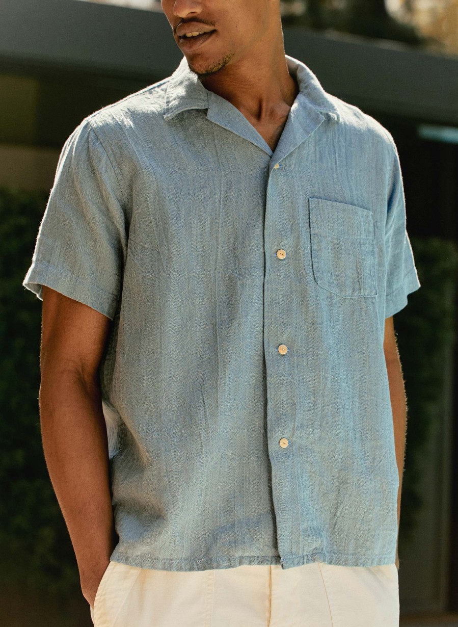 i+w woven shirts The Serra Camp Shirt In Maya Shirts