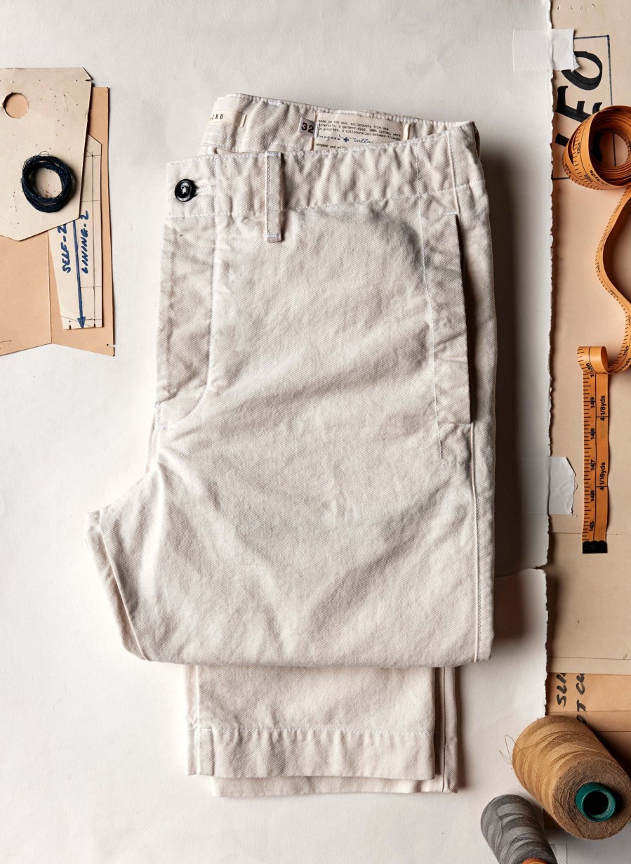 i+w non-denim bottoms The All American Chino In Natural Pants & Shorts