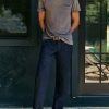 i+w non-denim bottoms Hencye Workpant In Black Indigo Pants & Shorts