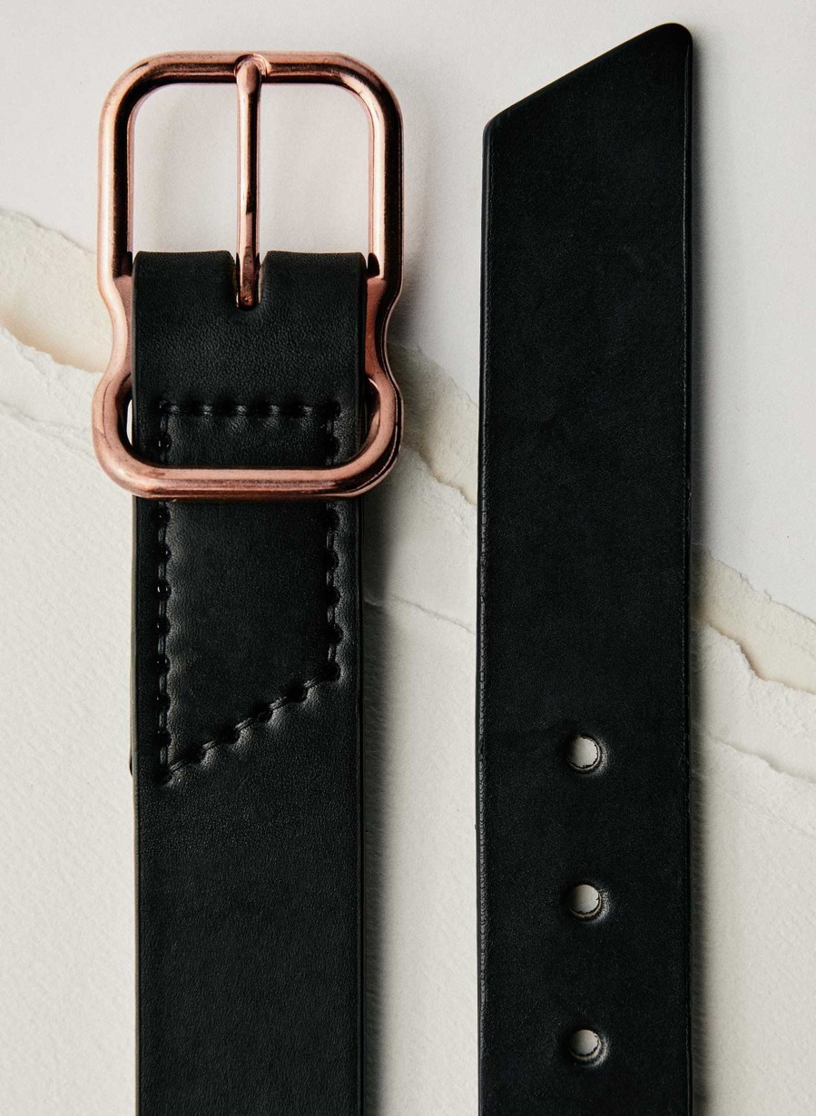 3rd party-emil erwin Emil Erwin Signature Belt Black Accessories