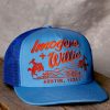 3rd party-ch headwear The "Bronco" Trucker In Blue Accessories