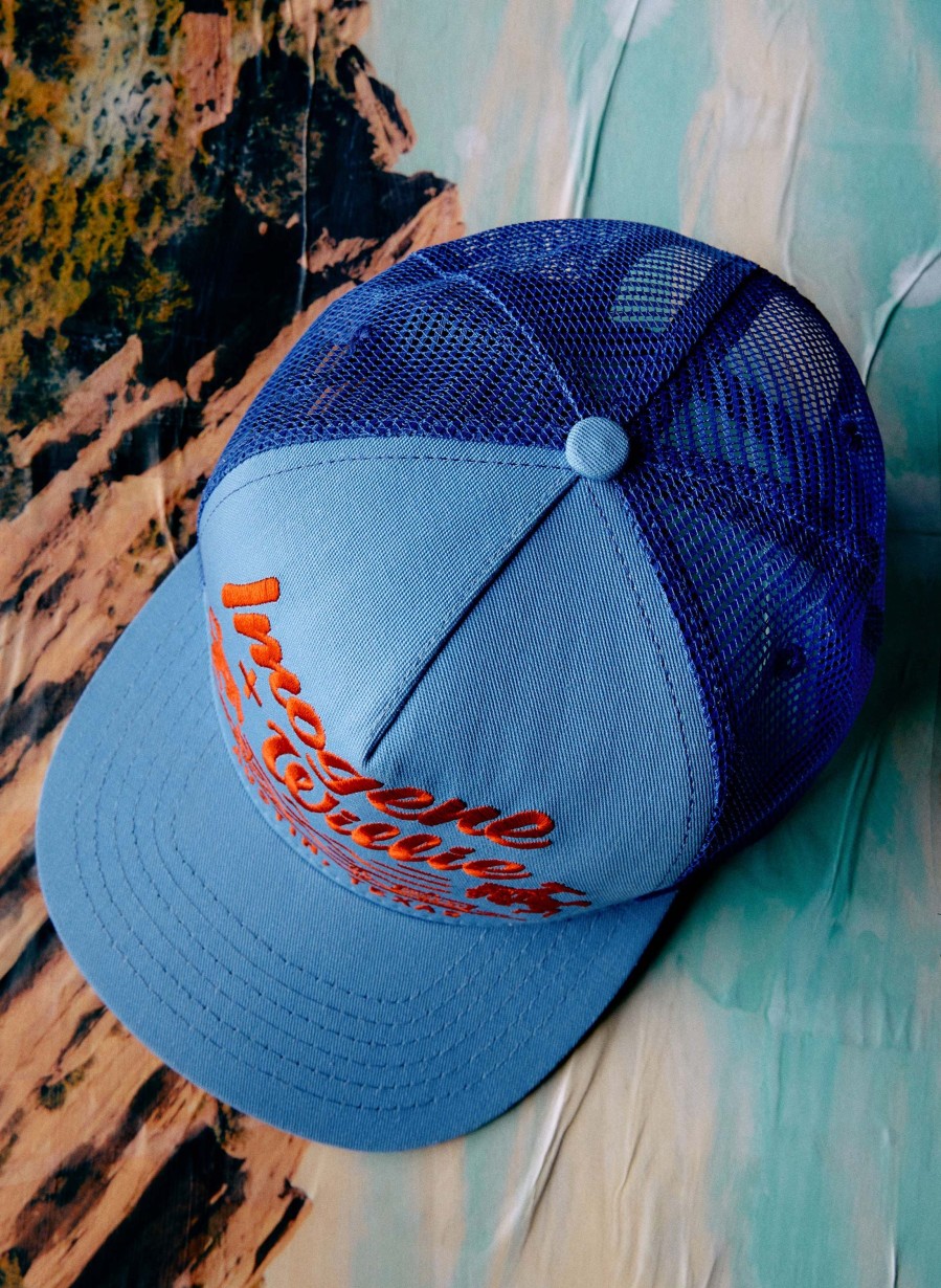 3rd party-ch headwear The "Bronco" Trucker In Blue Accessories