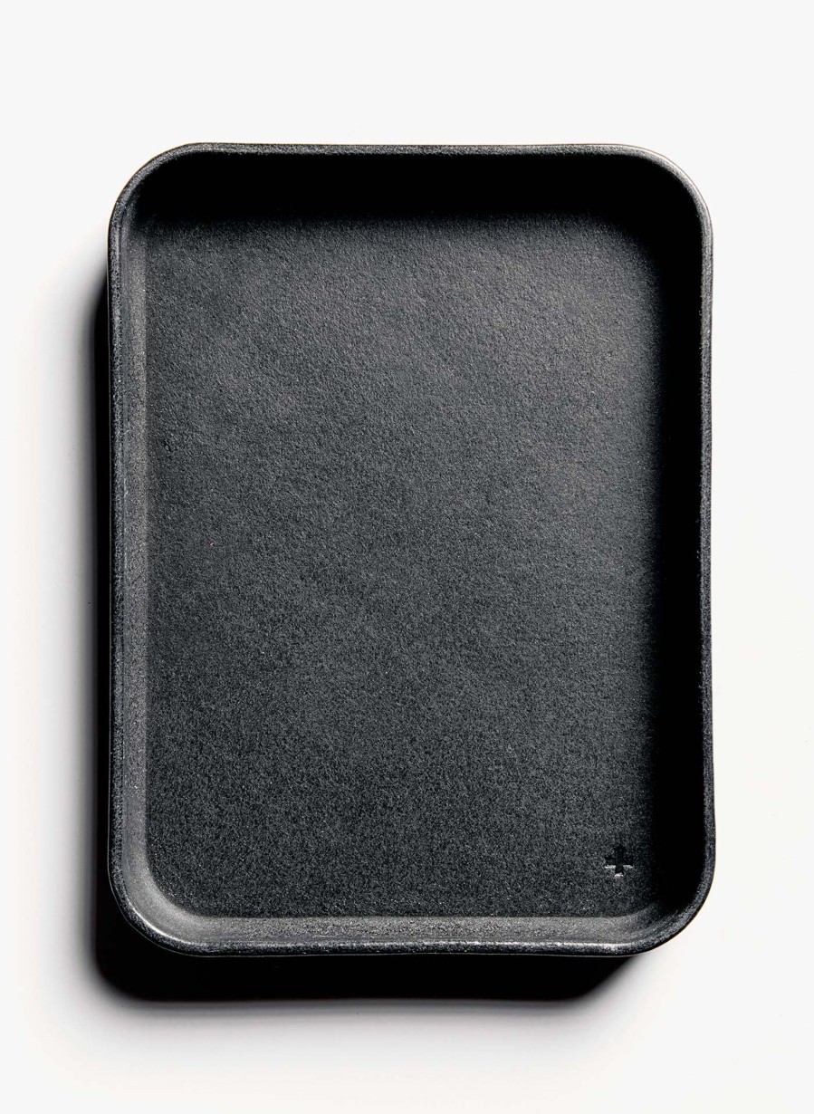 3rd party-emil erwin Emil Erwin Black Leather Tray Accessories