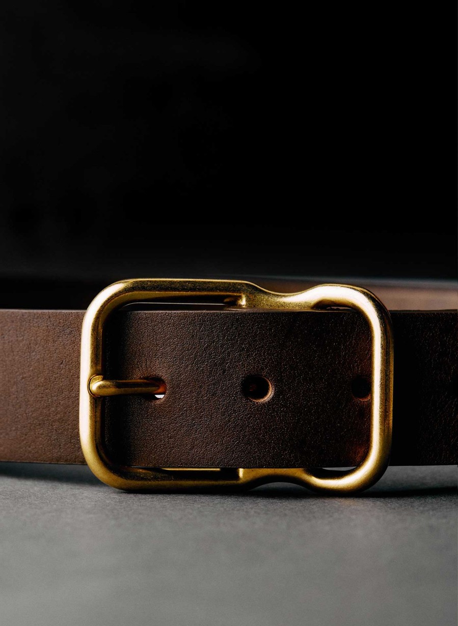 3rd party-emil erwin Emil Erwin Signature Belt Walnut Accessories