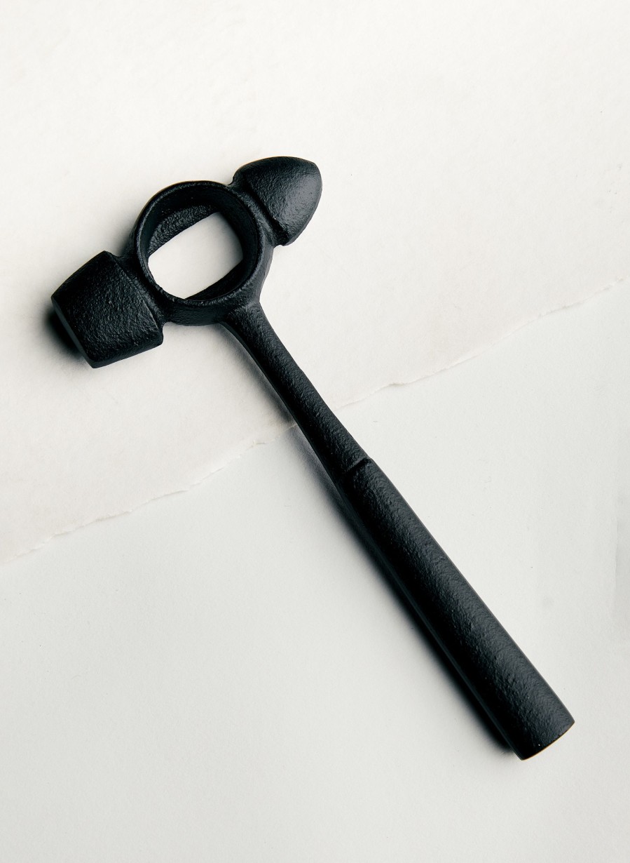 3rd party-saikai Cast Iron Hammer Bottle Opener Home Goods