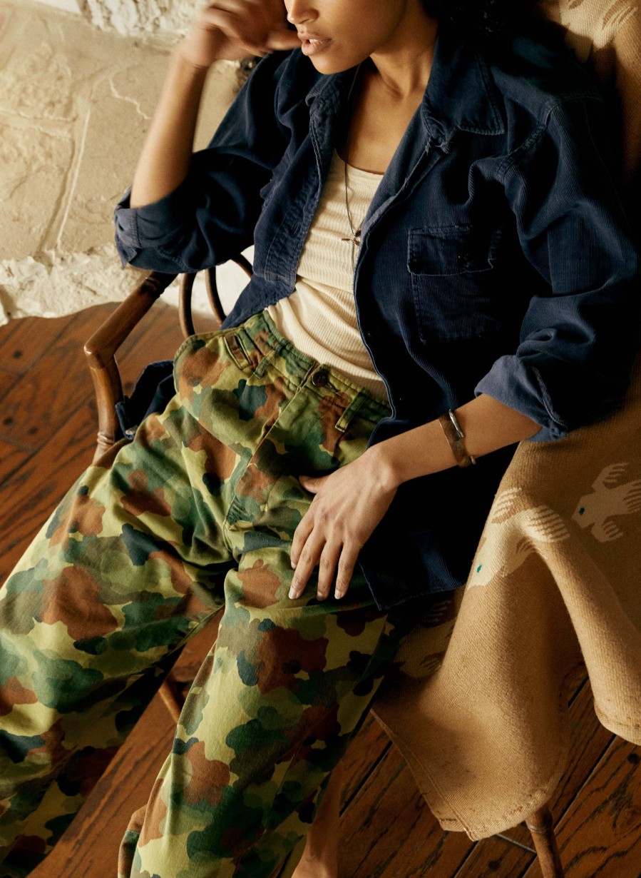 i+w non-denim bottoms The Sonora Painted Camo Trouser Pants & Shorts