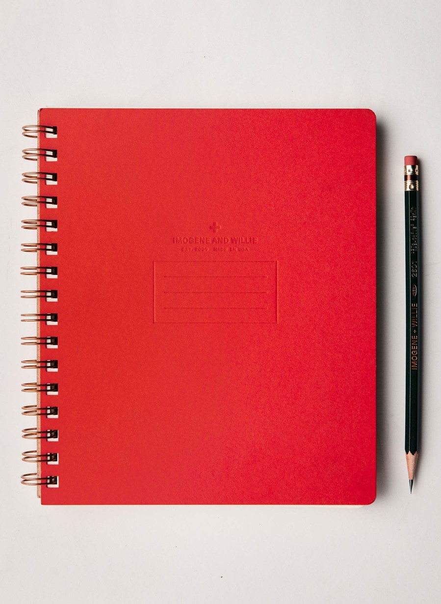 3rd party-shorthand press I+W X Shorthand Press Notebook In Red Accessories