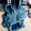 i+w knits The Indigo Contrast Hoodie Knits & Sweaters