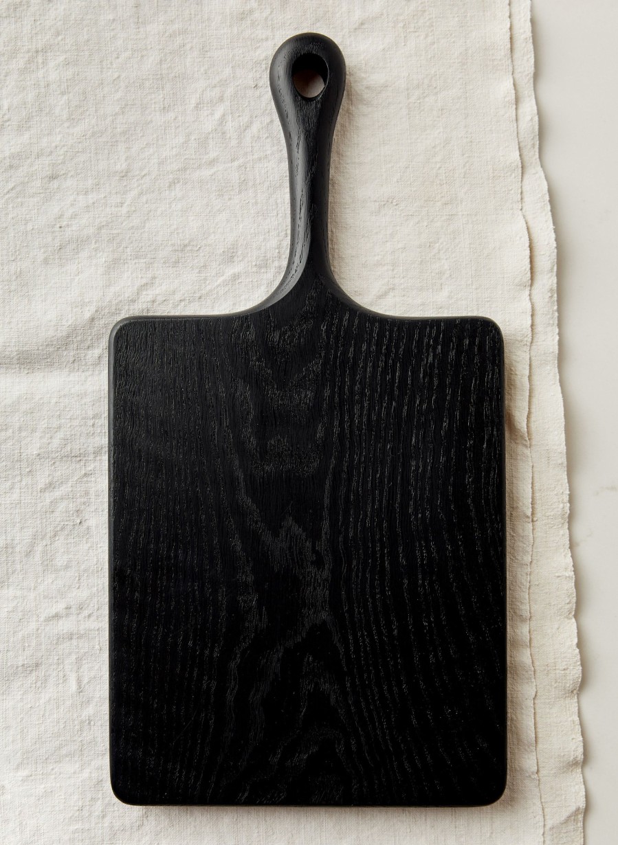 3rd party-blackcreek mercantile Solid Black Oak Serving Board Home Goods