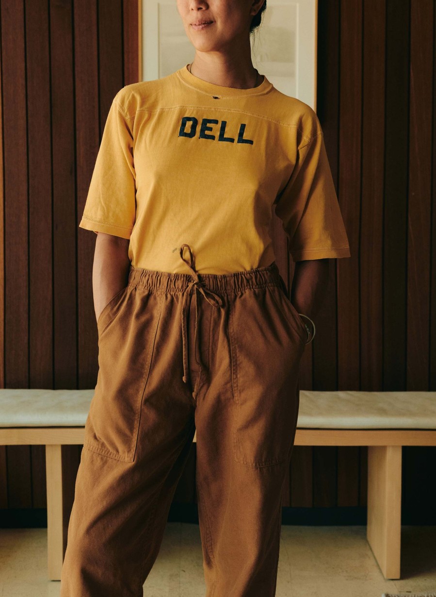 i+w non-denim bottoms The Ventura Chore Pant In Field Brown Pants & Shorts