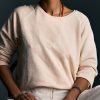 i+w knits Lana Raglan Sweatshirt In Faded Pink Knits & Sweaters