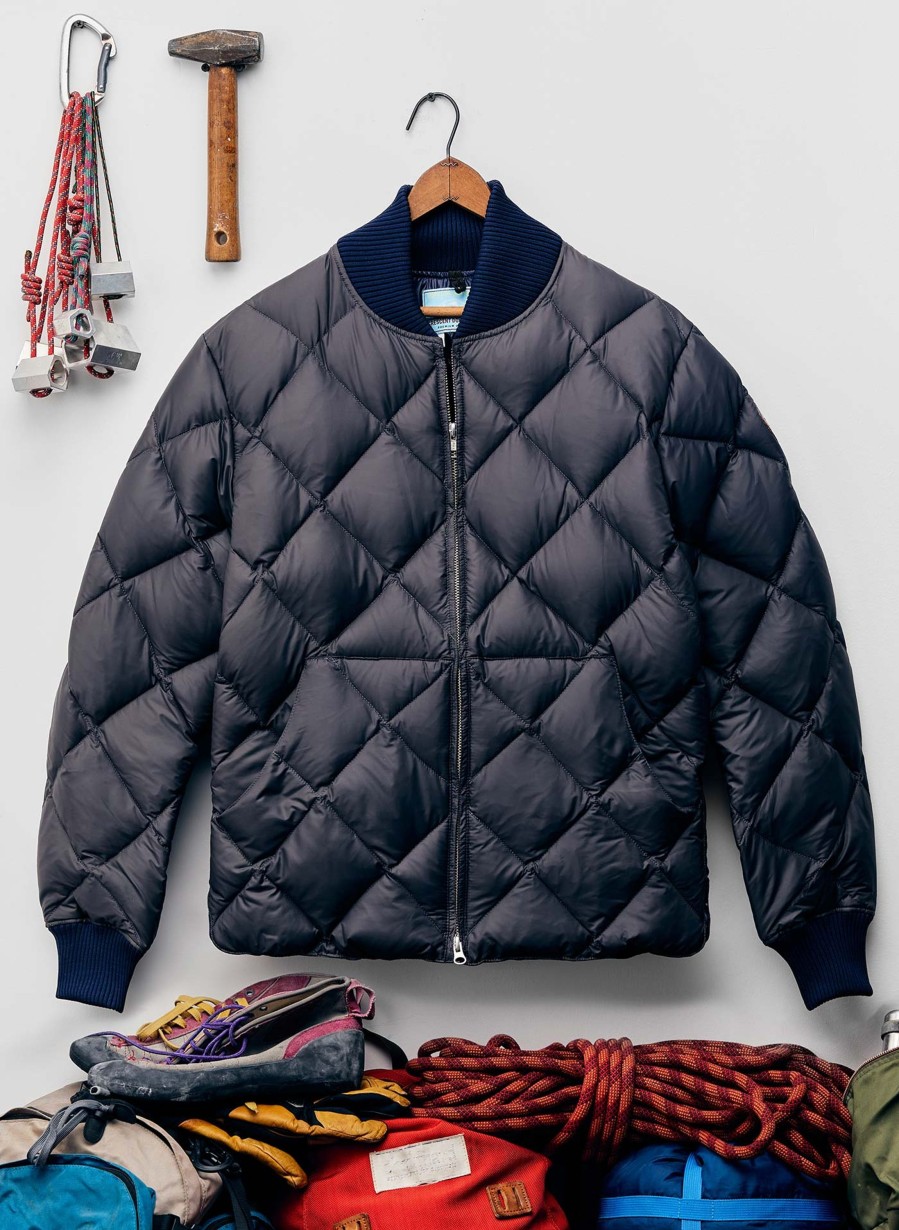 3rd party-crescent down works I+W X Crescent Down Works Quilted Bomber Jackets