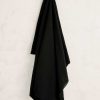 i+w home goods I+W X Family Heirloom Weavers Cotton Throw In Black Home Goods