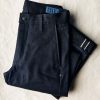 i+w men's denim Oscar Black Indigo Nep Pants & Shorts