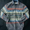 i+w woven shirts Hall Cpo In Blanket Stripe Shirts