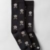 3rd party-little river Skull Sock In Charcoal Accessories