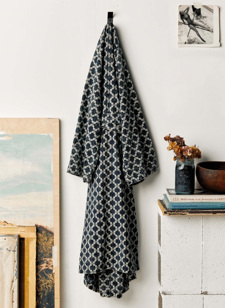 i+w accessories The Ojai Robe In Indigo Kiji Home Goods