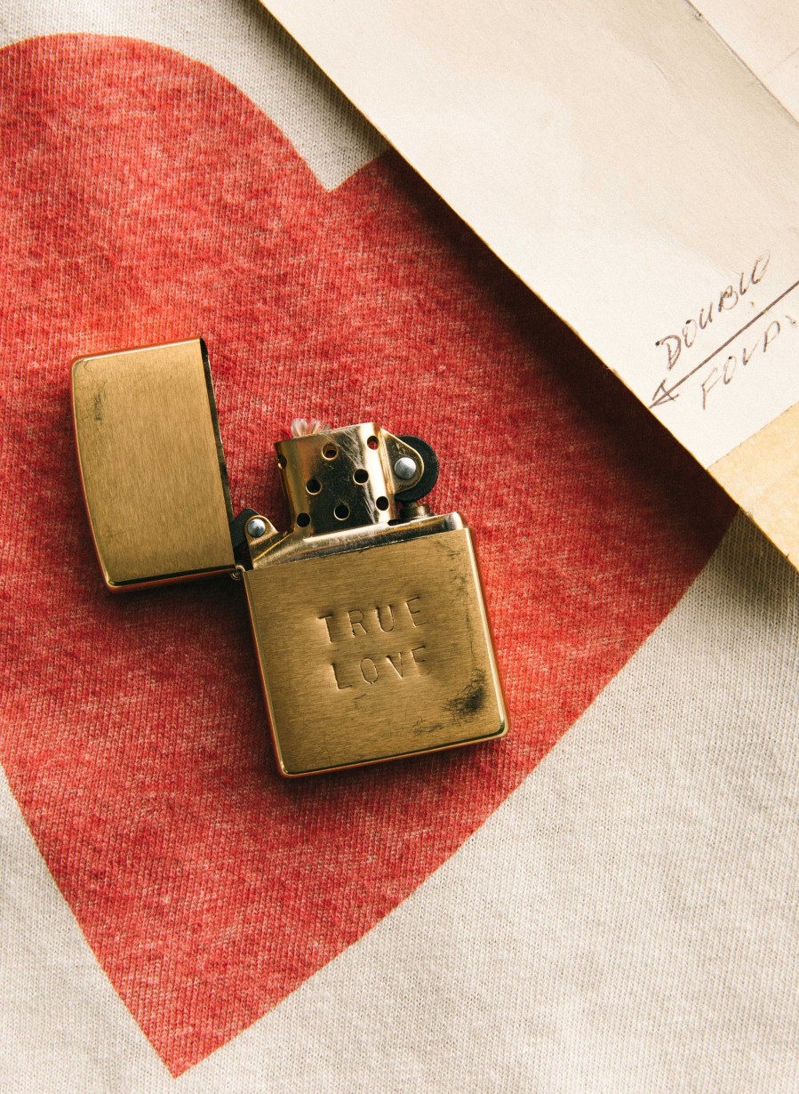 i+w accessories Hand Stamped "True Love" Zippo Accessories