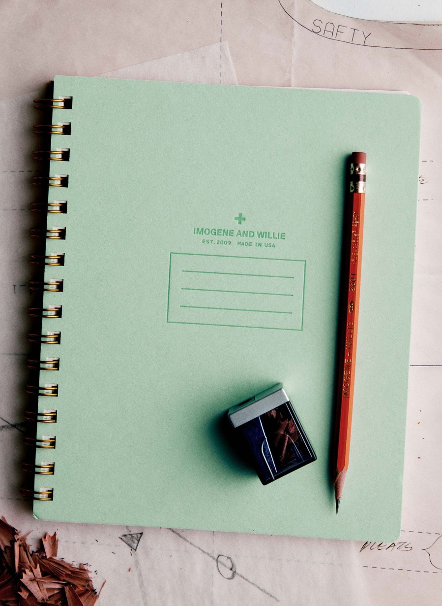 3rd party-shorthand press I+W X Shorthand Press Notebook In Green Accessories