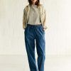 i+w non-denim bottoms The Ventura Chore Pant In Washed Indigo Pants & Shorts